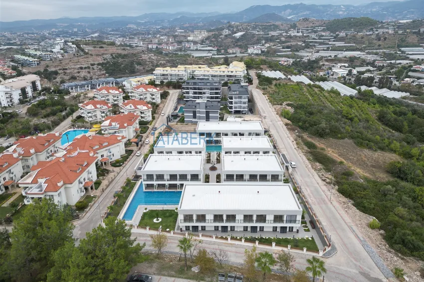 Ekskluzywny projekt nowego kompleksu mieszkalnego w Konakli — Alanya 6 