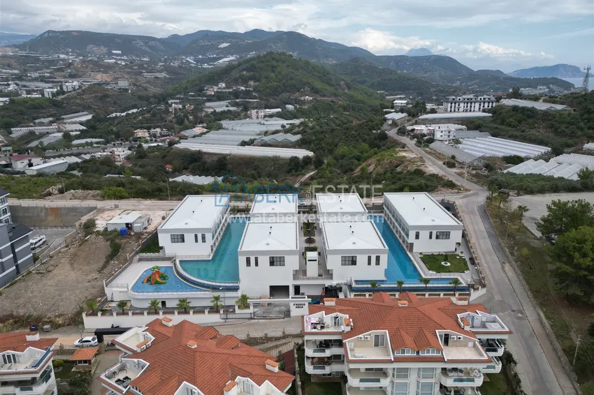 Ekskluzywny projekt nowego kompleksu mieszkalnego w Konakli — Alanya 7 