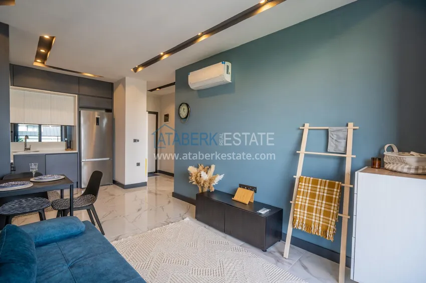 Kupuj  Jednopokojowy apartament z nowymi meblami w centrum Mahmutlar, Sobotnia Dzielnica Targowa 8 