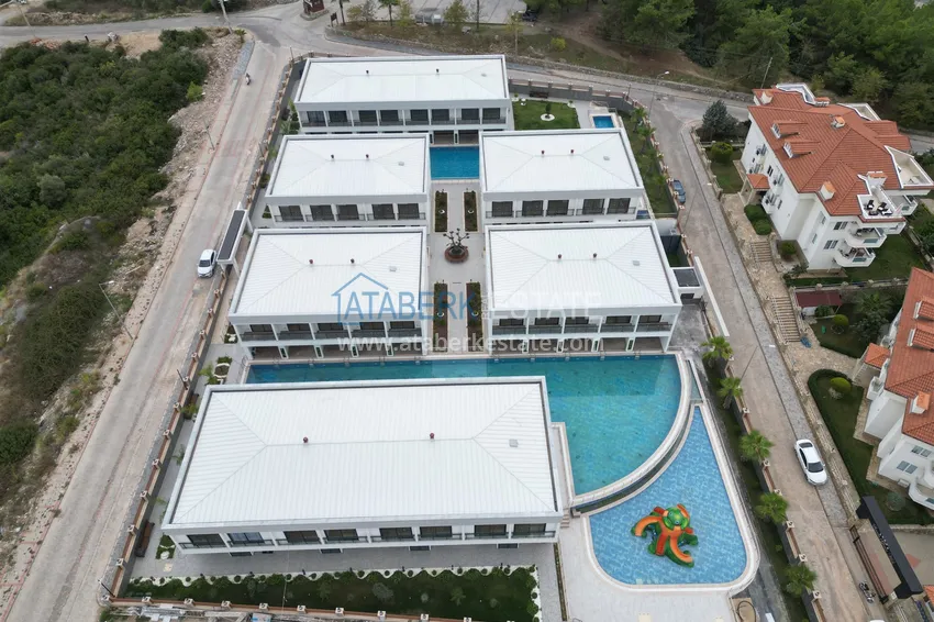 Ekskluzywny projekt nowego kompleksu mieszkalnego w Konakli — Alanya 8 