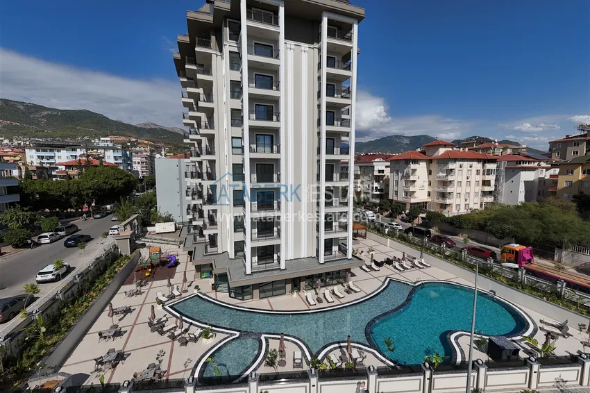 Apartamenty od dewelopera w Alanyi - nowy kompleks mieszkalny w Oba, centrum 12