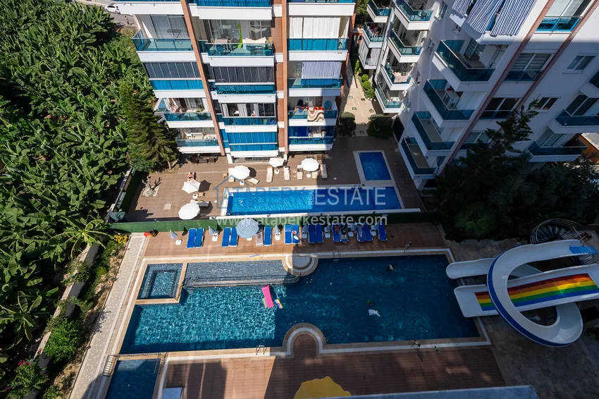 Apartamenty w Mahmutlar od dewelopera - nowoczesny kompleks komfortowy 100 metrów od morza  11 