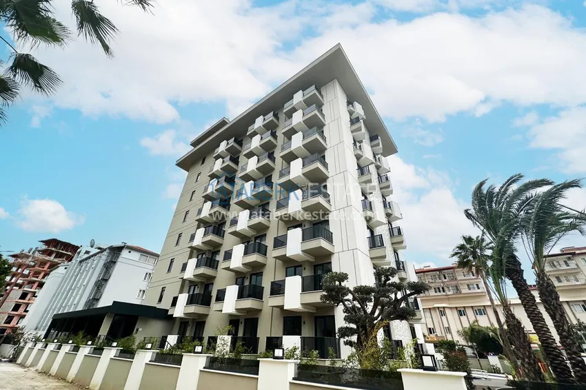 Apartament z jedną sypialnią w centrum Alanyi — pod klucz, idealny do wynajmu krótkoterminowego 1 
