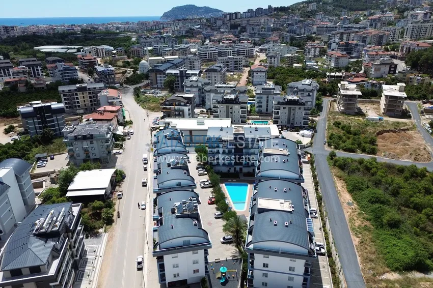 Umeblowane mieszkanie z jedną sypialnią w młodym nowoczesnym kompleksie - dzielnica Oba, Alanya 1