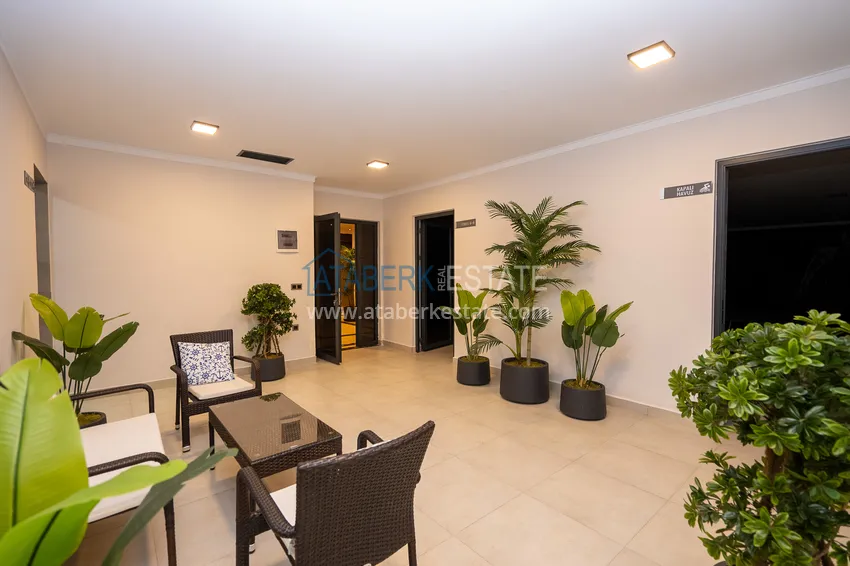 Apartamenty w Mahmutlar od dewelopera - nowoczesny kompleks komfortowy 100 metrów od morza  28 