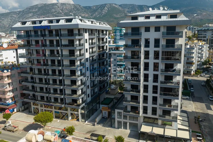 Apartamenty w Mahmutlar od dewelopera - nowoczesny kompleks komfortowy 100 metrów od morza  2 