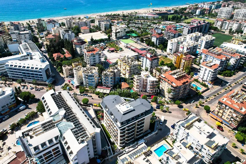 Umeblowane mieszkanie 1+1 350 metrów od morza - Alanya, dzielnica Oba 3