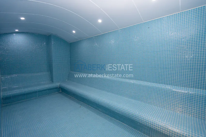 Apartamenty w Mahmutlar od dewelopera - nowoczesny kompleks komfortowy 100 metrów od morza  40 