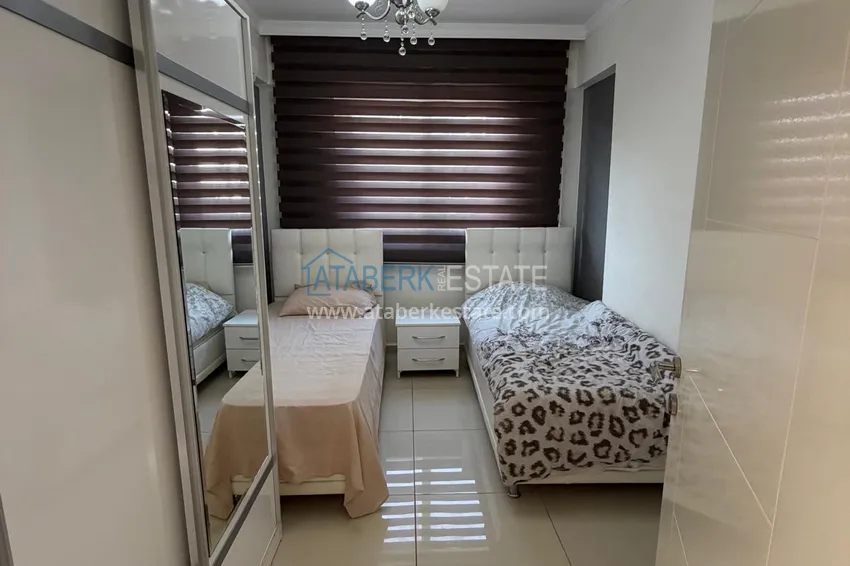 Kupuj  Apartament 2+1 w Alanyi na zezwolenie na pobyt - umeblowane, Plaża Kleopatra - 300 m 5 
