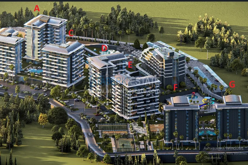 Zdjęcie -  🔥 Nasz projekt! Długo oczekiwanym innowacyjnym projektem kompleksu mieszkalnego typu hotelowego jest Avsallar. Gwarancja wynajmu 1 