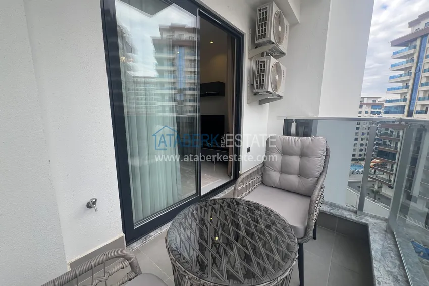 Kupuj  Apartament 1+1 w Alanya, Mahmutlar - umeblowane w kompleksie na poziomie kurortu  12 
