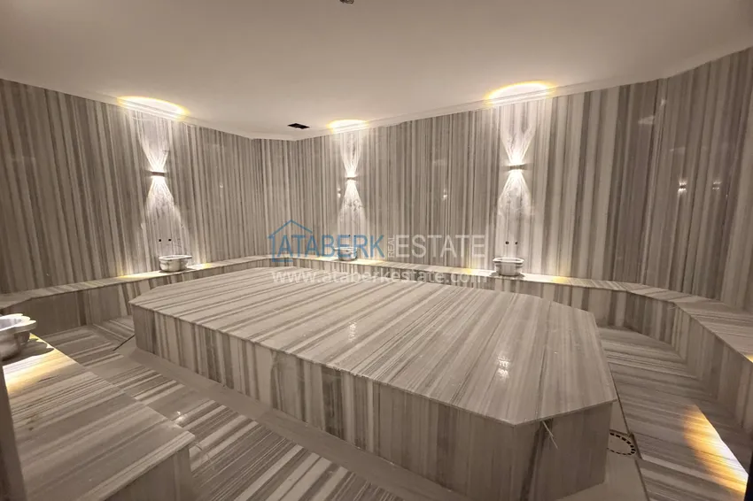 Apartamenty od dewelopera na raty do 3 lat - kompleks typu hotelowego w Avsallar, Alanya 13 