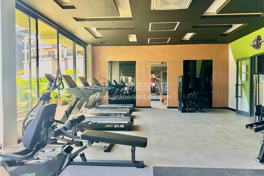 Przestronny, precyzyjnie wykończony apartament w nowym kompleksie mieszkalnym — dzielnica Oba, Alanya 19 