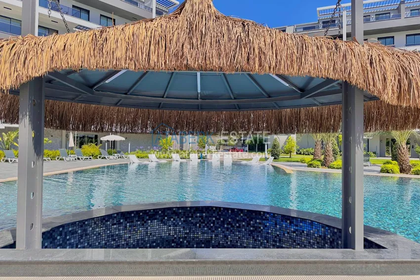 Przestronny, precyzyjnie wykończony apartament w nowym kompleksie mieszkalnym — dzielnica Oba, Alanya 3 