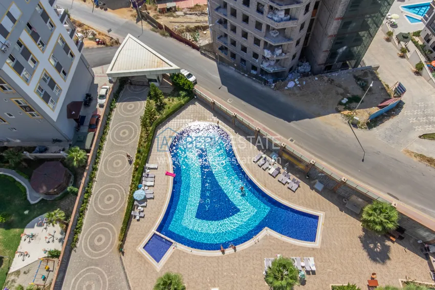 Apartament pod klucz 1+1 75 m² z widokiem na morze w Mahmutlar  5 
