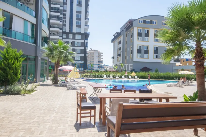 Apartament pod klucz 1+1 75 m² z widokiem na morze w Mahmutlar  7 