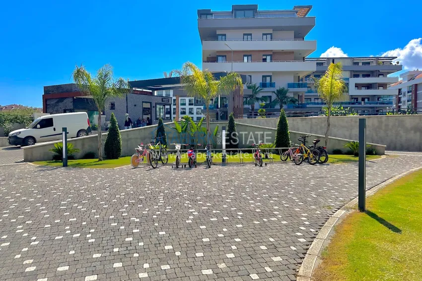 Przestronny, precyzyjnie wykończony apartament w nowym kompleksie mieszkalnym — dzielnica Oba, Alanya 9 