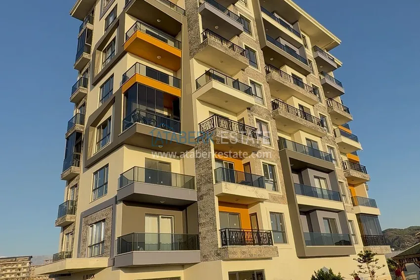 Apartamenty w Demirtas z bezpośrednim widokiem na morze - nowy komfortowy kompleks 10 