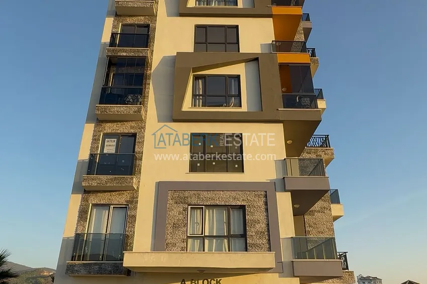 Apartamenty w Demirtas z bezpośrednim widokiem na morze - nowy komfortowy kompleks 13 