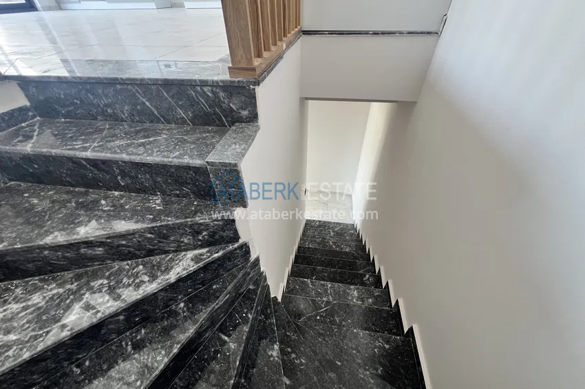 Kupuj  Duplex 2+1 w Kargicak, 250 metrów od plaży - dwupoziomowy penthouse z widokiem na morze 14 