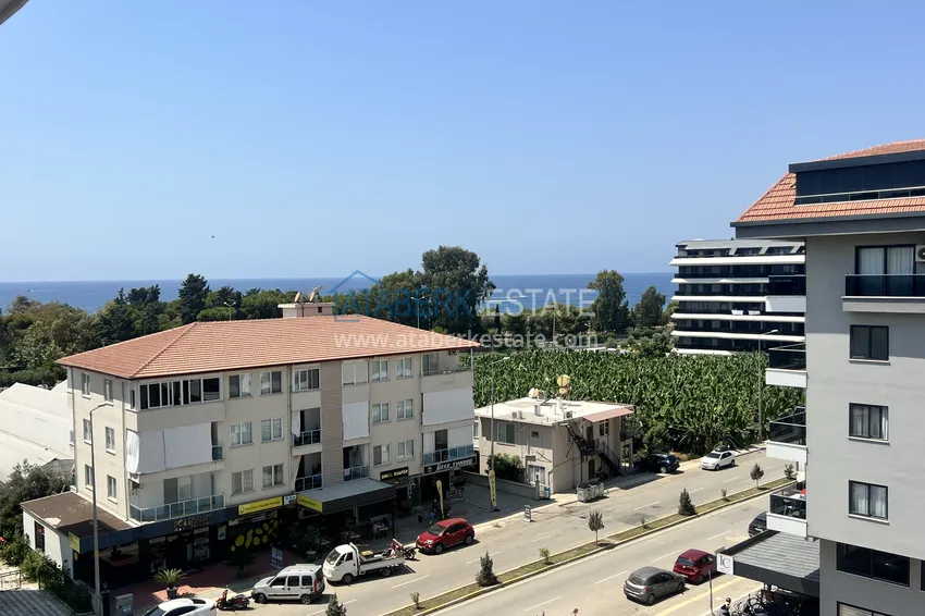 Kupuj  Duplex 2+1 w Kargicak, 250 metrów od plaży - dwupoziomowy penthouse z widokiem na morze 19 