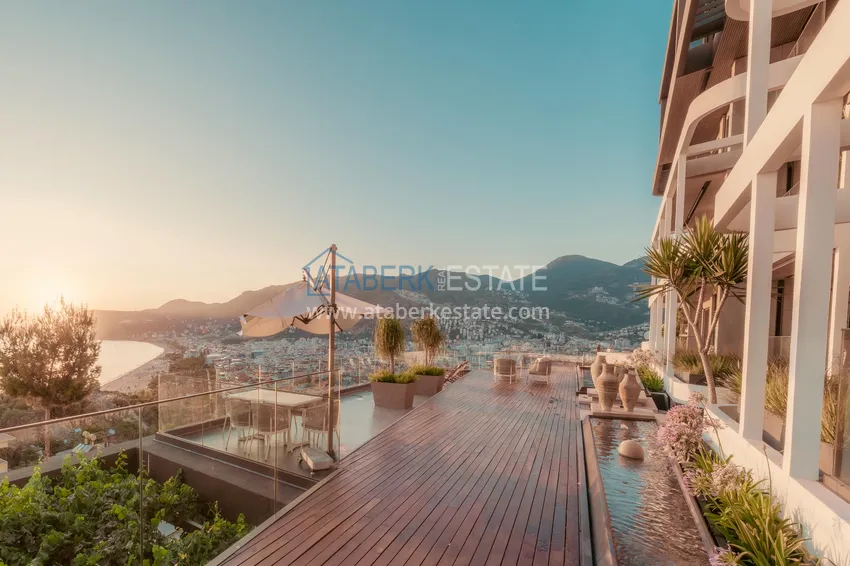 Apartamenty z panoramicznym widokiem od dewelopera w zabytkowym sercu Alanyi. Nieruchomość na zezwolenie na pobyt 8 