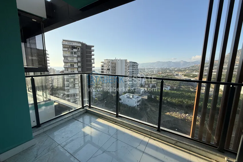 Kupuj  Dobra cena! Apartament 1+1 w Mahmutlar — obiekt na podstawie zezwolenia na pobyt z widokiem na góry   13 