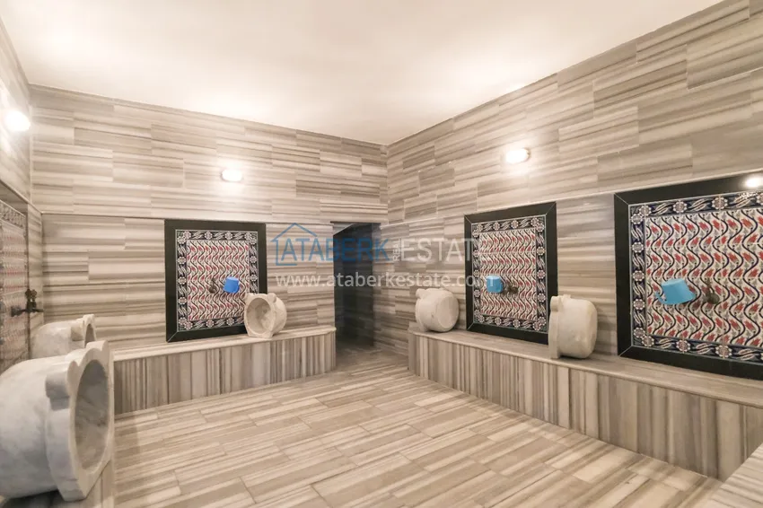Umeblowany apartament z widokiem na góry w Mahmutlar 14 