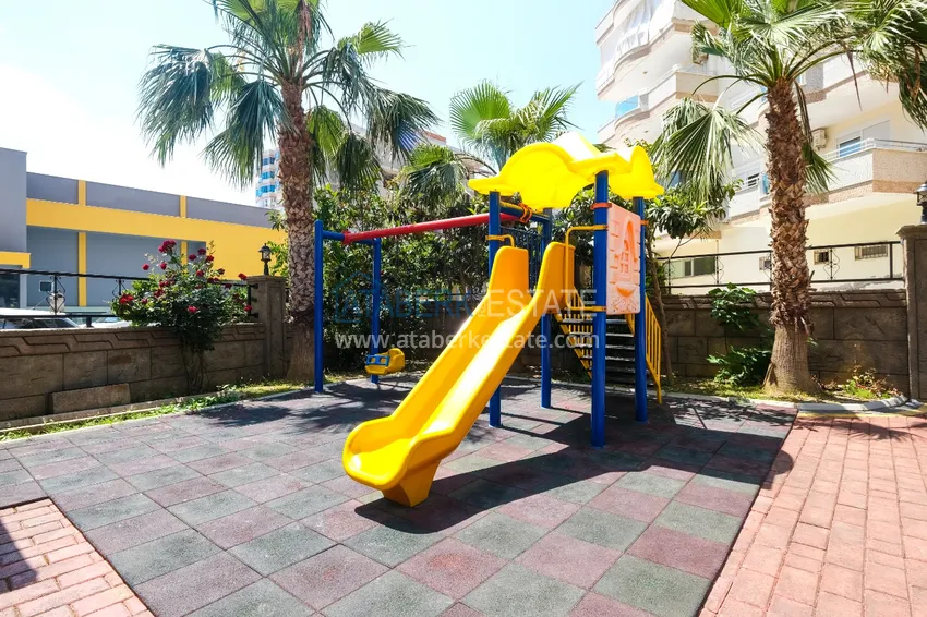 Umeblowany apartament z widokiem na góry w Mahmutlar 4 