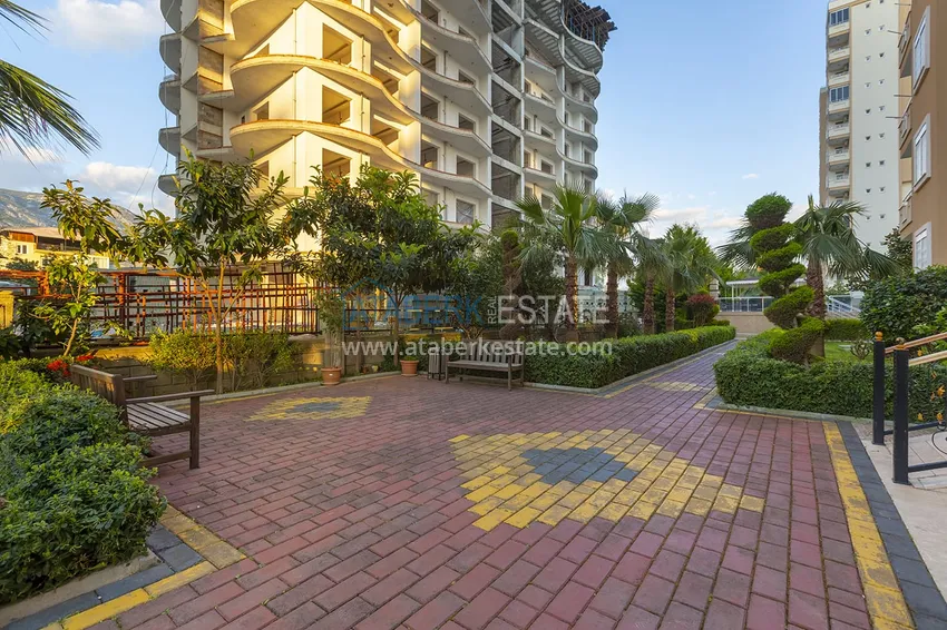 Umeblowany apartament z widokiem na góry w Mahmutlar 8 