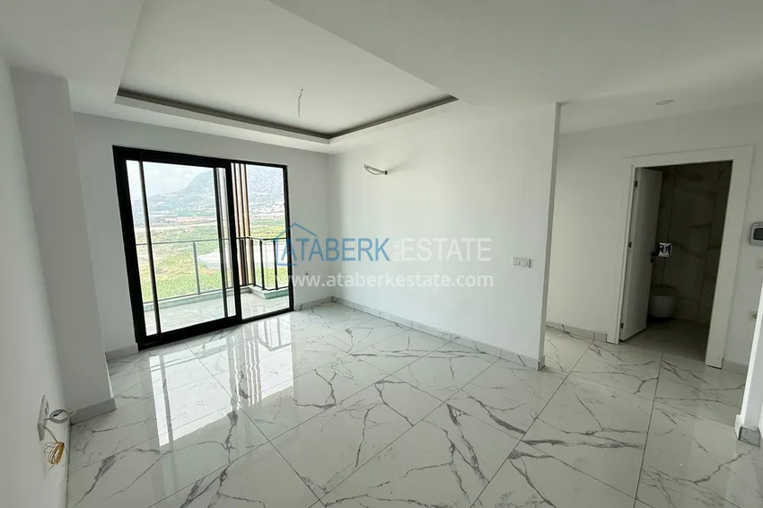 Kupuj  Dobra cena! Apartament 1+1 w Mahmutlar — obiekt na podstawie zezwolenia na pobyt z widokiem na góry   7 