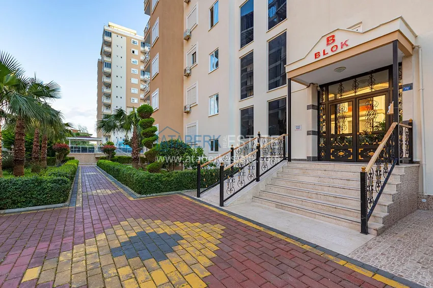Umeblowany apartament z widokiem na góry w Mahmutlar 9 