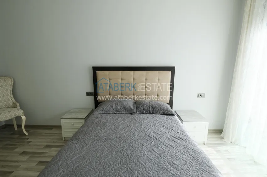 Kupuj  Duplex ogrodowy 3+1 w Kargicak z meblami - nieruchomość pod obywatelstwem   10 