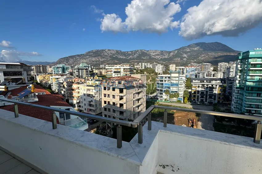 Kupuj  Umeblowany penthouse z widokiem w kompleksie przy głównej ulicy dzielnicy Mahmutlar 14 