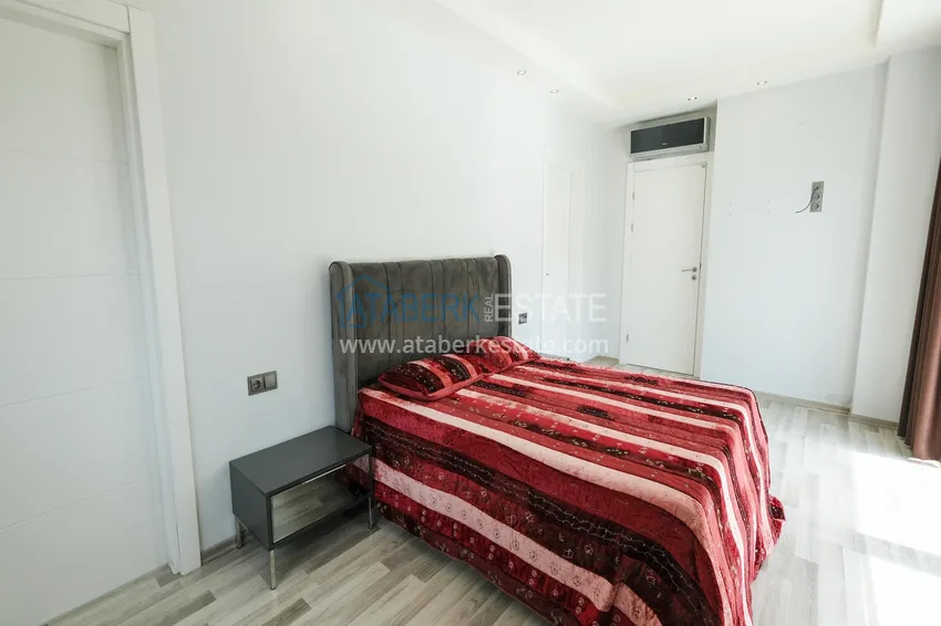 Kupuj  Duplex ogrodowy 3+1 w Kargicak z meblami - nieruchomość pod obywatelstwem   16 