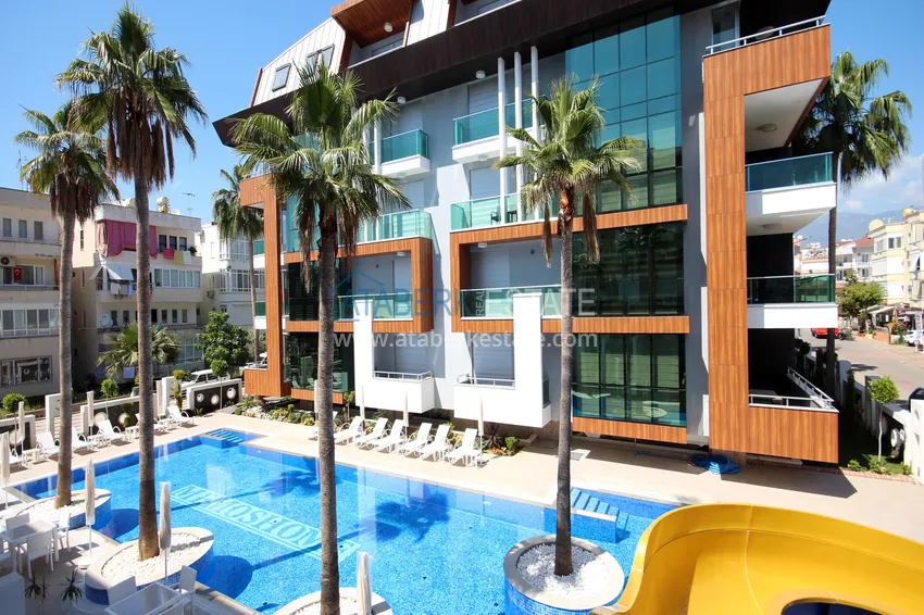 Elite 3+1 penthouse w Oba - dwupoziomowy apartament z luksusowym wnętrzem 2 