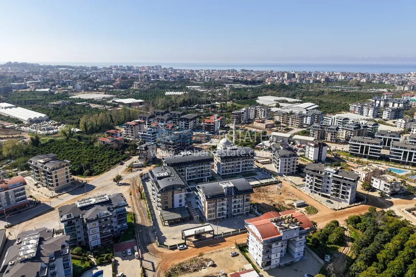 Nowoczesny kompleks w Alanyi, dzielnica Oba 5 