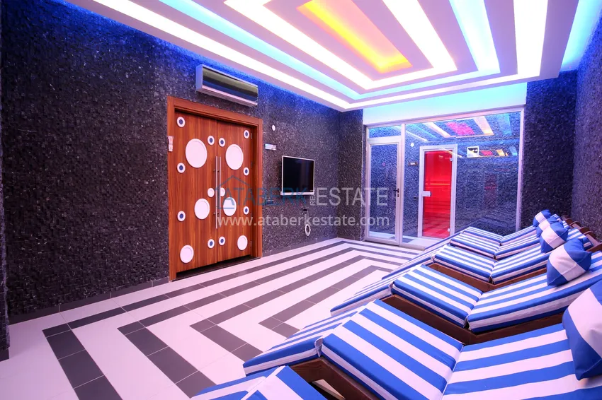 Elite 3+1 penthouse w Oba - dwupoziomowy apartament z luksusowym wnętrzem 16 