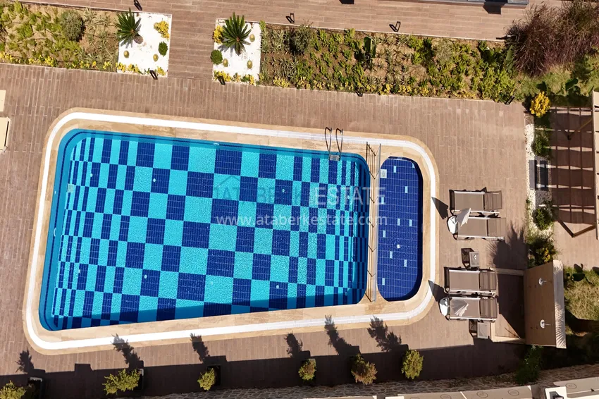 Nowy kompleks mieszkaniowy z przemyślaną infrastrukturą — Alanya, dzielnica Górna Oba 11 