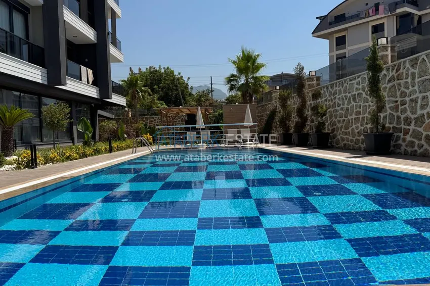 Nowy kompleks mieszkaniowy z przemyślaną infrastrukturą — Alanya, dzielnica Górna Oba 12 