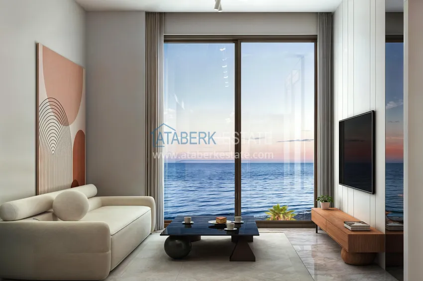 Kupuj  Nowy projekt przy plaży w dzielnicy Kestel, Alanya 1 