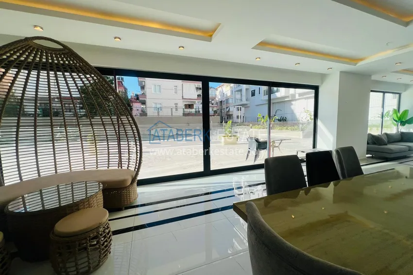Apartament 2+1 od inwestora w kompleksie w budowie, centrum Alanyi — plaża Kleopatra 14 
