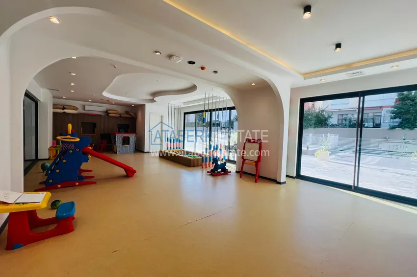Apartament 2+1 od inwestora w kompleksie w budowie, centrum Alanyi — plaża Kleopatra 15 