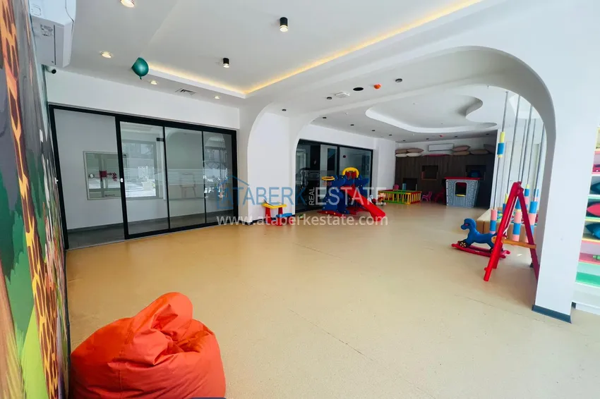 Apartament 2+1 od inwestora w kompleksie w budowie, centrum Alanyi — plaża Kleopatra 17 