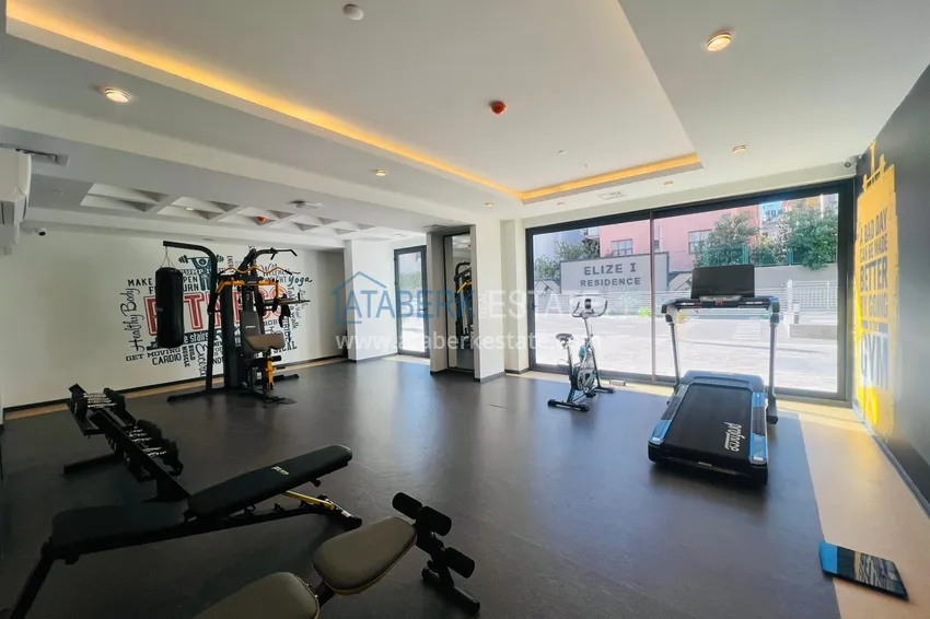 Apartament 2+1 od inwestora w kompleksie w budowie, centrum Alanyi — plaża Kleopatra 18 