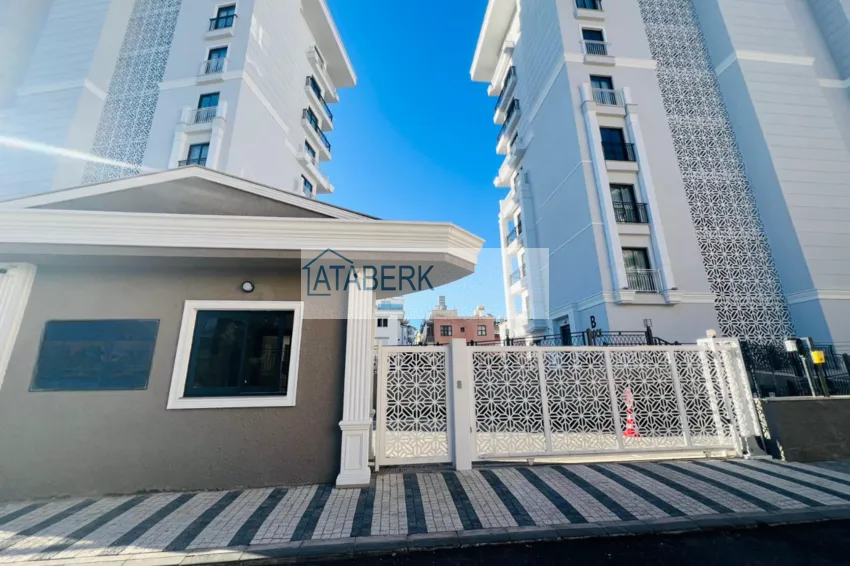 Apartament 2+1 od inwestora w kompleksie w budowie, centrum Alanyi — plaża Kleopatra 2 