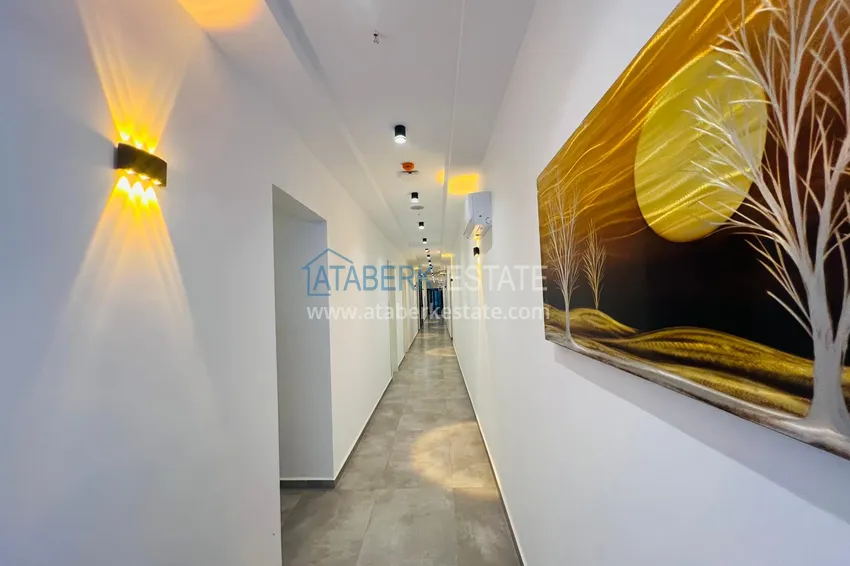 Apartament 2+1 od inwestora w kompleksie w budowie, centrum Alanyi — plaża Kleopatra 20 