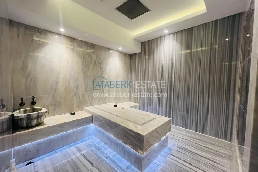 Apartament 2+1 od inwestora w kompleksie w budowie, centrum Alanyi — plaża Kleopatra 22 