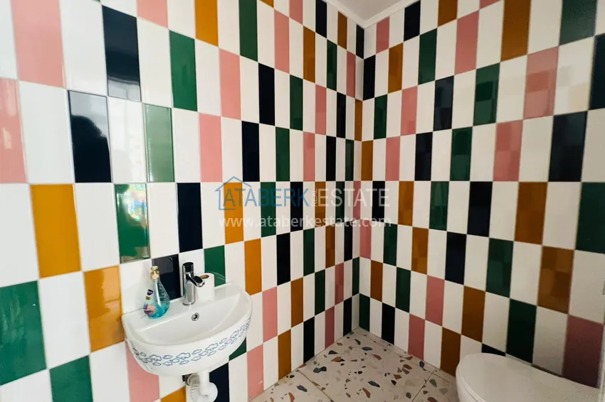 Apartament 2+1 od inwestora w kompleksie w budowie, centrum Alanyi — plaża Kleopatra 24 