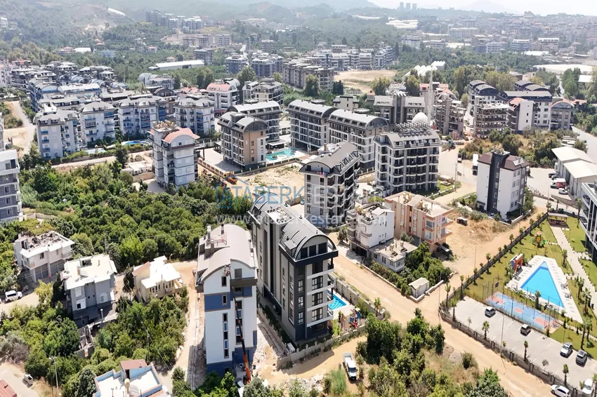 Nowy kompleks mieszkaniowy z przemyślaną infrastrukturą — Alanya, dzielnica Górna Oba 4 